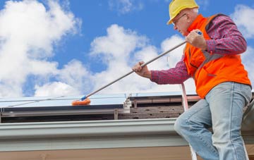 Brockton soft wash roof cleaning